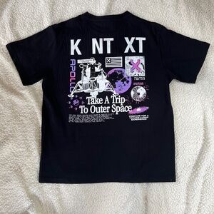 KNTXT "Take A Trip To Outer Space" Apollo T-shirt CHARLOTTE DE WITTE Size XL